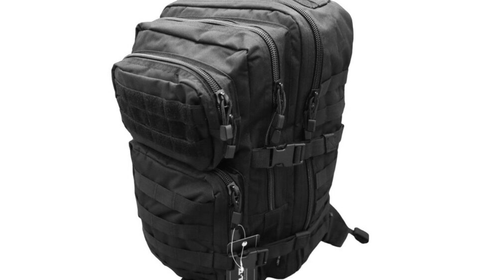 Taktischer Rucksack schwarz